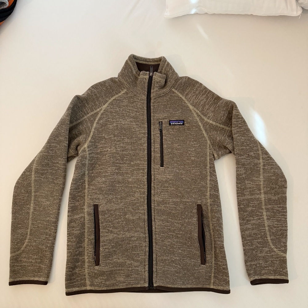 Patagonia Brown Full-Zip Jacket (Better Sweater)